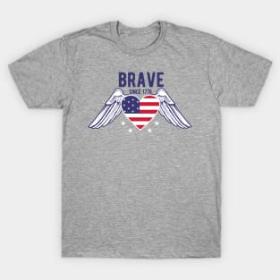 BRAVE AMERICA POSTER T-Shirt